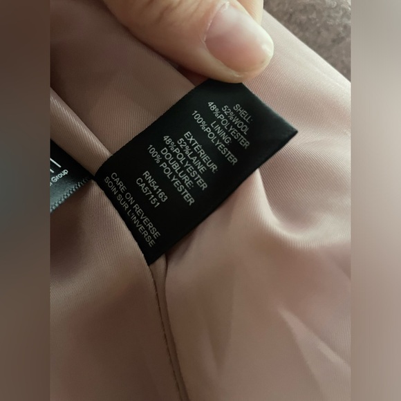 Kenneth Kole Boucle Asymmetrical Walker Coat Size M - Picture 5 of 8